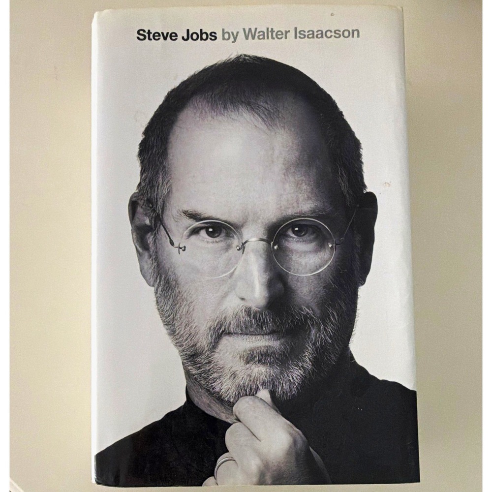 Steve Jobs by Walter Isaacson (2011, Hardcover) Illustrated w/ Dust Jacket